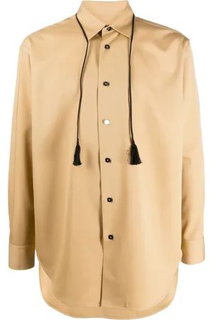 Jil Sander Tassel-detail long-sleeved shirt