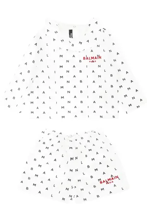Balmain Logo-print shorts set