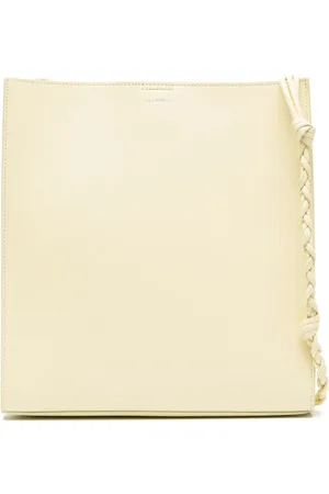Jil Sander Medium Tangle leather shoulder bag