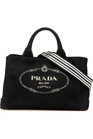 Prada 2013-2024 Canvas Canapa Logo satchel