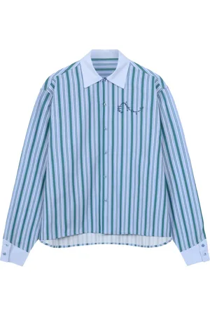 ROUGH. Striped button-up shirt