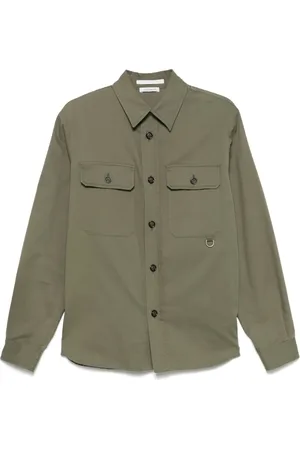 Paolo Pecora Brushed gabardine shirt