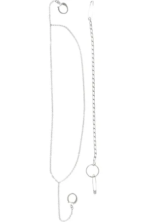 Maison Margiela Safety pin chain necklace