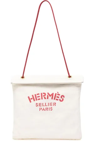 Hermès 1990-2010 Canvas Aline Grooming Bag shoulder bag
