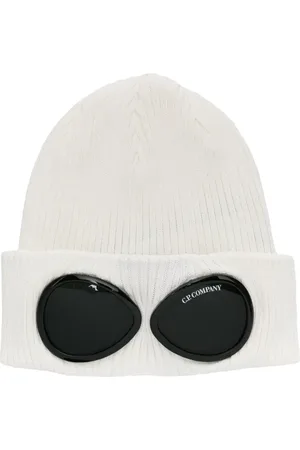 C.P. Company Goggles-detail ribbed beanie