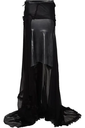 Dsquared2 Asymmetric maxi skirt