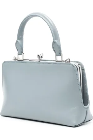 Jil Sander Goji logo-plaque leather tote bag