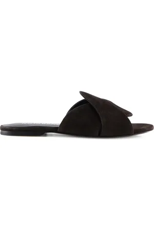 NOTABENE Fanny twist-detail slide sandals