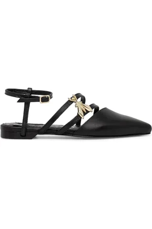 Patrizia Pepe Logo-plaque ballet flats