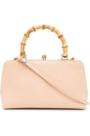 Jil Sander Bamboo-handle detail tote bag