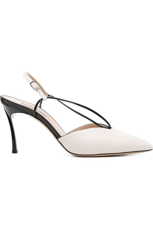 Casadei 80mm leather pumps