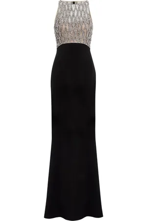 Jenny Packham Orion crystal-bodice gown