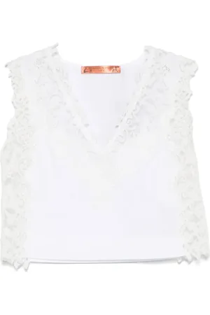 ERMANNO SCERVINO Lace-trim top