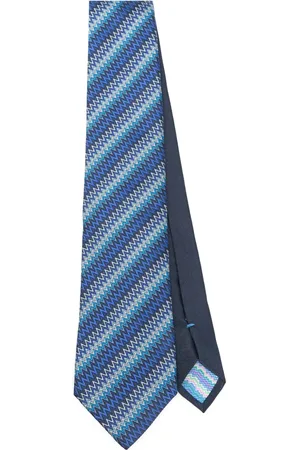 Missoni Zigzag-motif tie