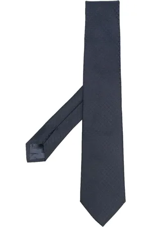 Emporio Armani Monogram silk tie