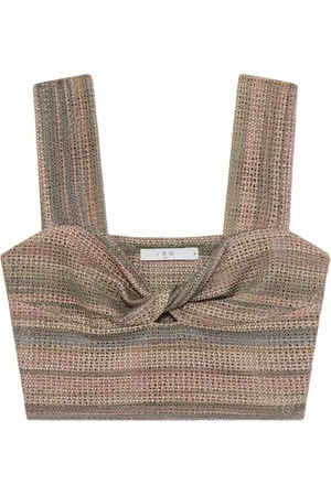 IRO Eloy Cropped Multicolor Top