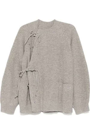 JNBY Rounded-collar cardigan