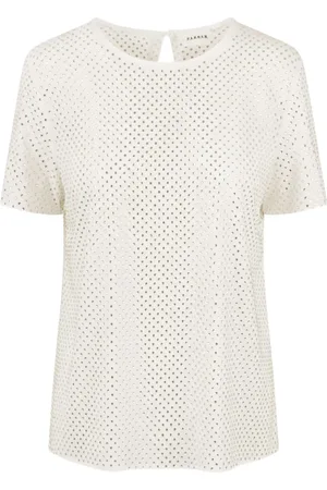 P.A.R.O.S.H. Rhinestone-embellished blouse