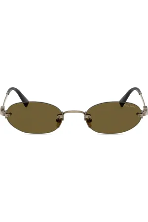 Miu Miu Oval-frame sunglasses