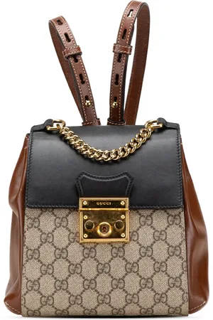 Gucci 2016-present GG Supreme Padlock backpack