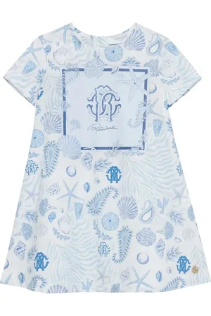 Roberto Cavalli Logo-print dress