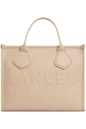 LANCEL Medium Jour de leather tote bag