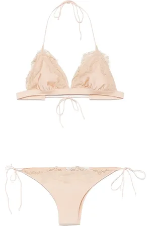 Oseree Lace-trim bikini