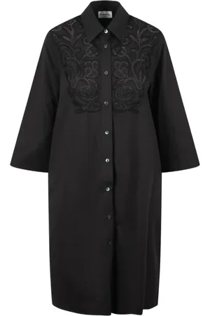 P.A.R.O.S.H. Poplin midi dress
