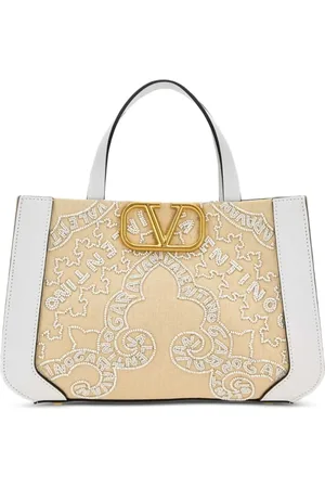 VALENTINO GARAVANI Small VLogo Signature beaded tote bag