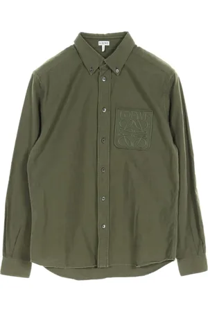 Loewe 2000s Anagram cotton shirt