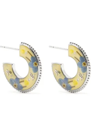 AGNÈS B. Garden of dreams hoop earrings