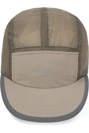 SATISFY Logo-print trail cap