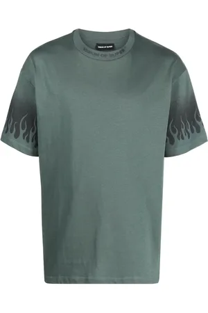 Vision Of Super Flame-print cotton T-shirt