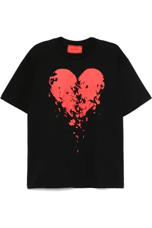 Vision Of Super Heart-print T-shirt