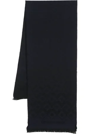 Emporio Armani Pattern-jacquard scarf