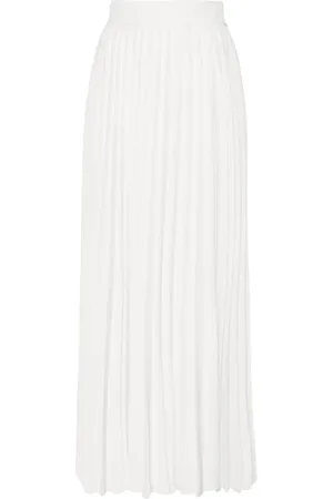 P.A.R.O.S.H. Wrap-around pleated skirt