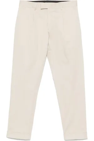 LOW BRAND Logo-tag trousers