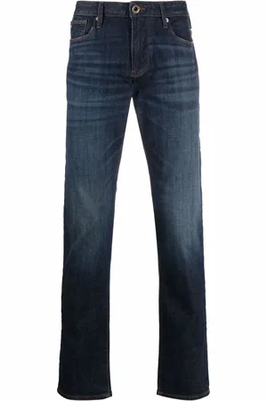 Emporio Armani Mid-rise straight jeans