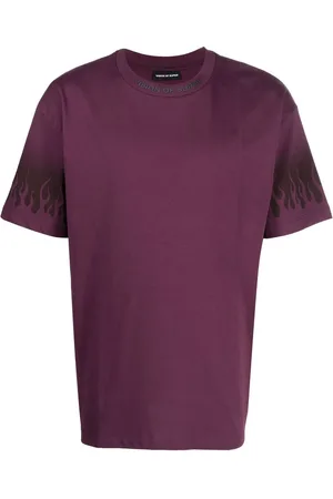 Vision Of Super Flame-print cotton T-shirt