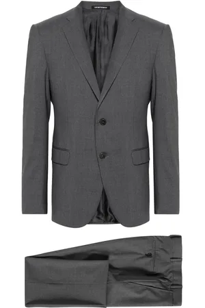 Emporio Armani Single-breasted virgin wool suit