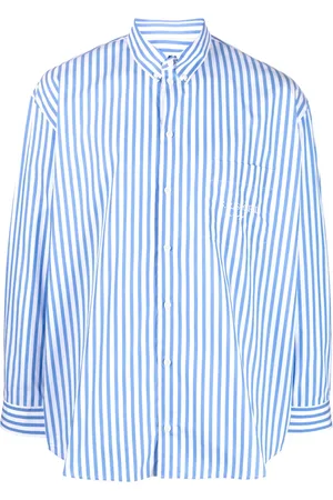 Sporty & Rich SR Sport striped poplin shirt