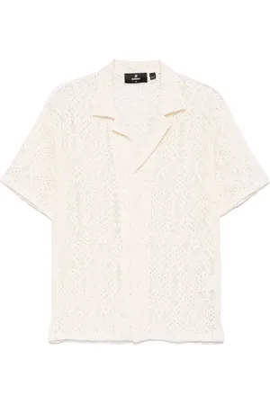 Represent All-over crochet shirt