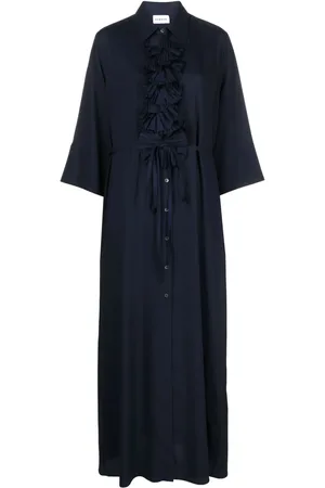 P.A.R.O.S.H. Palmer pleated-detailed shirt dress