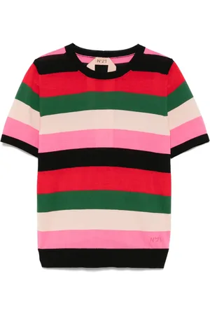 Nº21 Striped T-shirt