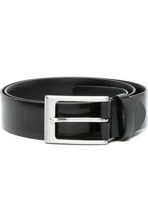 CANALI Buckle-fastening leather belt