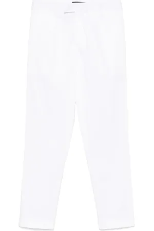 LOW BRAND Logo-tag trousers