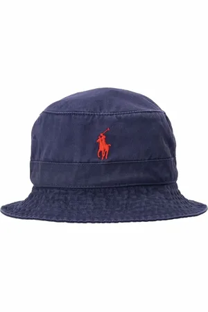 Ralph Lauren Embroidered-logo bucket hat