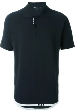 Y-3 Striped hem polo shirt