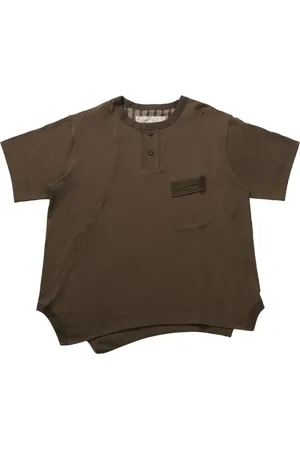 ZIGGY CHEN Buttoned pocket-detail T-shirt