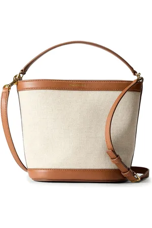 VERONICA BEARD Small canvas Feedbag bucket bag